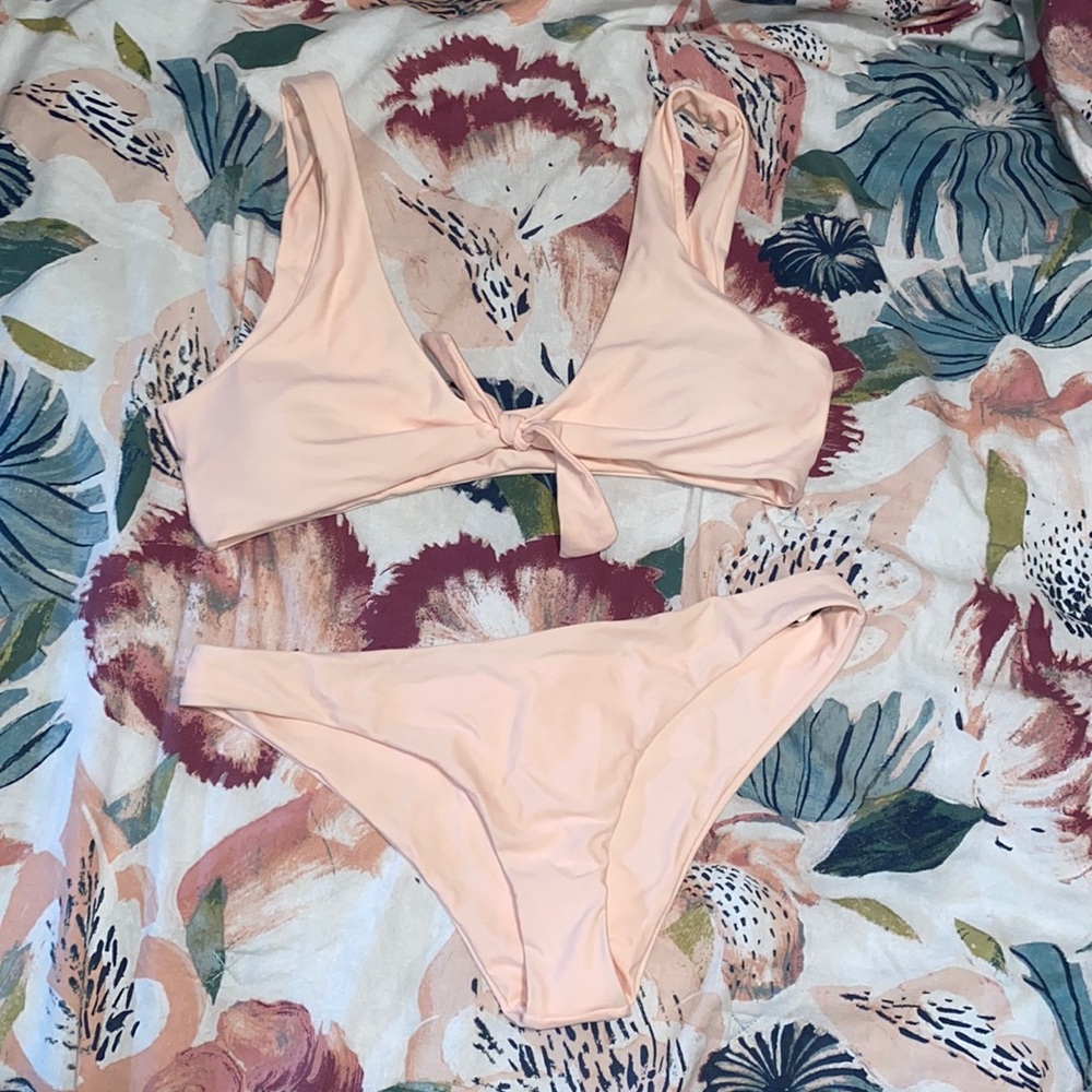 light pink bikini